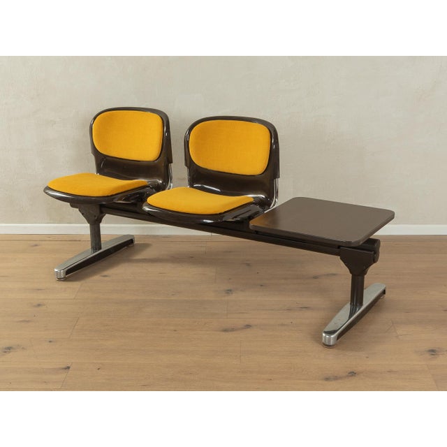 Vintage Waiting Bench, 1970s For Sale - Image 11 of 12