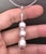 White Diamond South Sea Pearl Necklace 14k Gold Italy Certified For Sale - Image 8 of 10