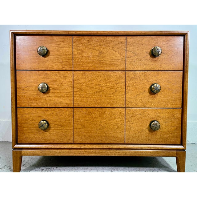 Mid Century Modern Henredon Circa ‘70 Walnut Dresser Chairish