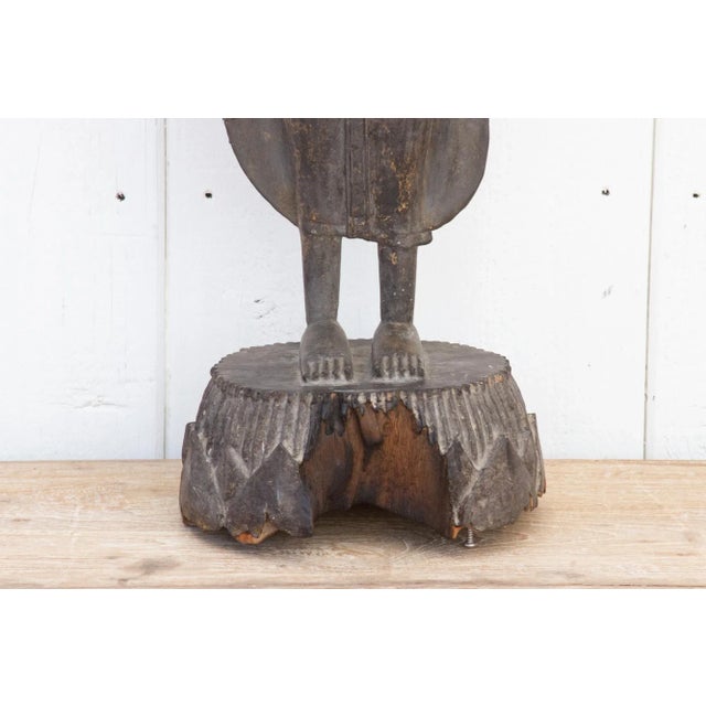 19th Century Tall 19th Century Burmese Buddha For Sale - Image 5 of 11