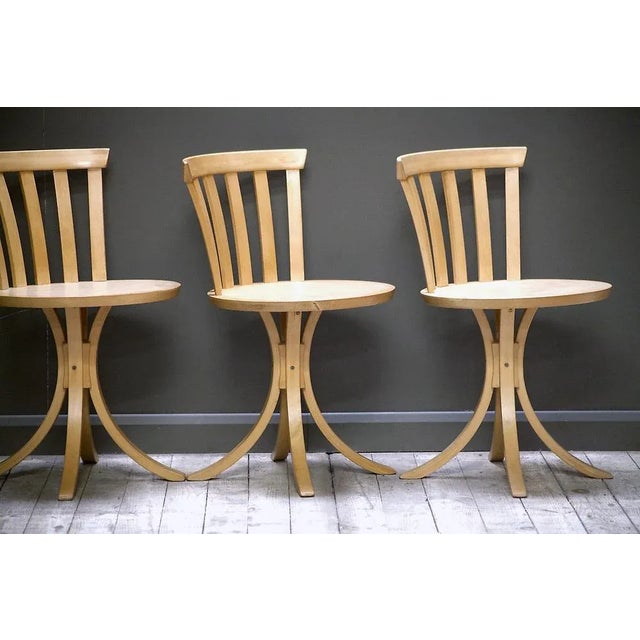 Beige Chairs from Edsby Verken, 1960s, Set of 4 For Sale - Image 8 of 12