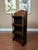 Petite Antique English Bookcase Bookshelf Barley Twist Tiger Oak Display C1920 For Sale In Dallas - Image 6 of 18