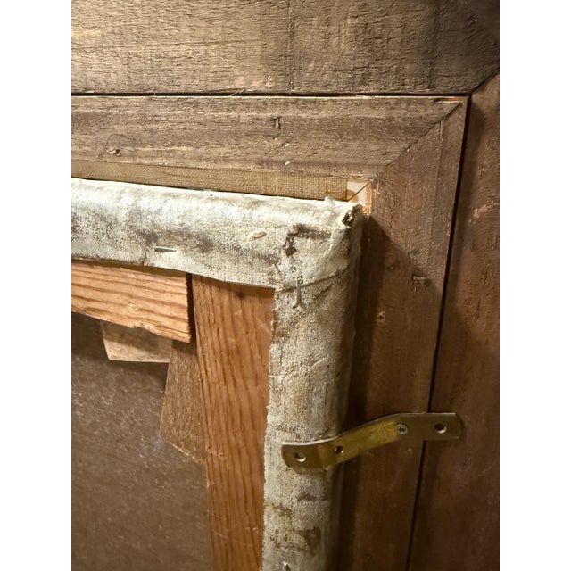 Monumental Paul Leduc Seine River Winter Paris Landscape C. 1911 For Sale - Image 12 of 18