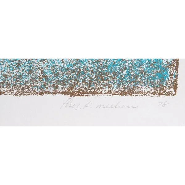 Artist: Thomas F. Meehan Title: Snow Blossoms Year: 1978 Medium: Serigraph, SIgned and Numbered in Pencil Edition: AP...