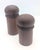 1970s 1970s Dansk Teak Wood Salt Shaker & Pepper Mill Designed by Gunnar Cyrén, a Pair For Sale - Image 5 of 13
