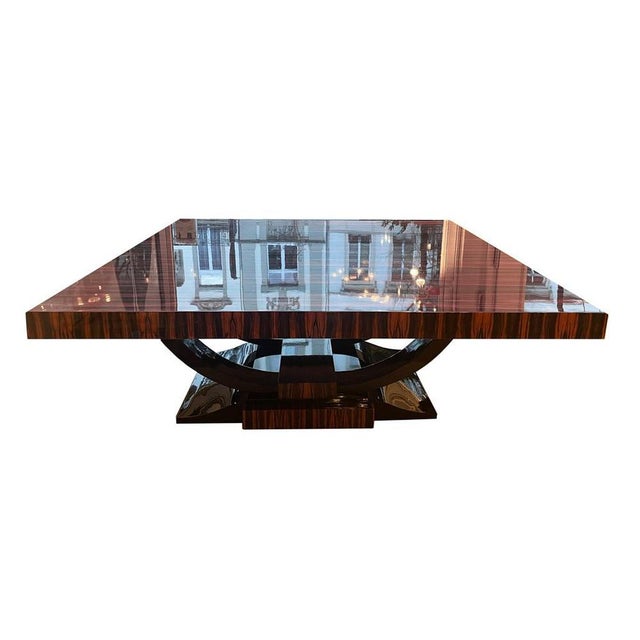 Black Art Deco Coffee Table For Sale - Image 8 of 8