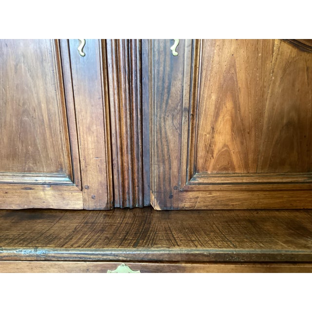 19th C. French Provincial Cherry Buffet/Cupboard For Sale - Image 13 of 13