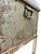 Early 20th Century Industrial Metal Trunk Chest on Stand With Patina Finish For Sale - Image 15 of 18