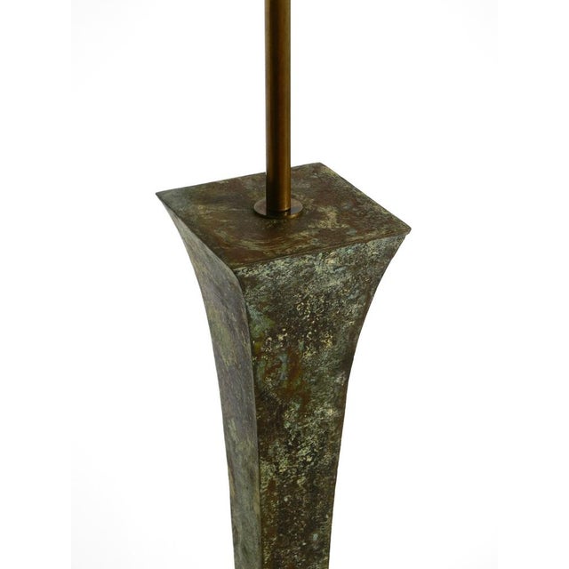 Bronze Verdigris Floor Lamp by Stewart Ross James for Hansen Lighting, USA, 1960s For Sale - Image 13 of 18