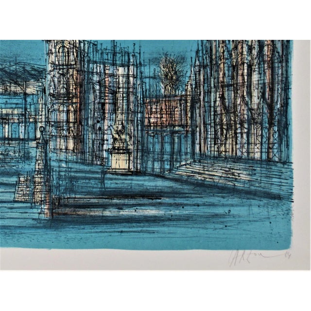 Jean Carzou, Cityscape, 1964 For Sale - Image 4 of 6