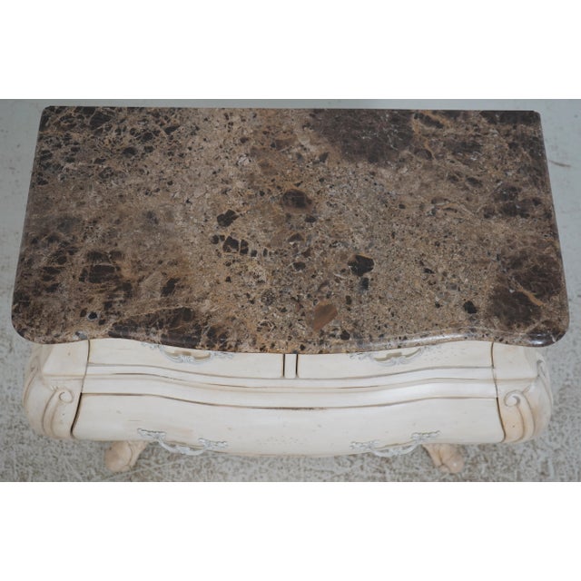 Marble Top Italian Style Commode Chest For Sale In Philadelphia - Image 6 of 17