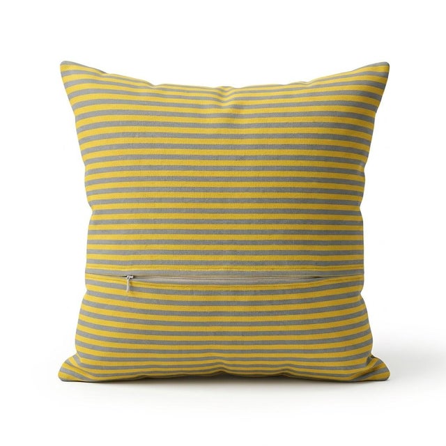 Tashkent Suzani Pillow Cover 17'' X 18'' For Sale - Image 4 of 4