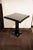 Wood Occasional Tables in Ebonized Mahogany w/ Pedestal Bases by James Mont - a Pair For Sale - Image 7 of 8