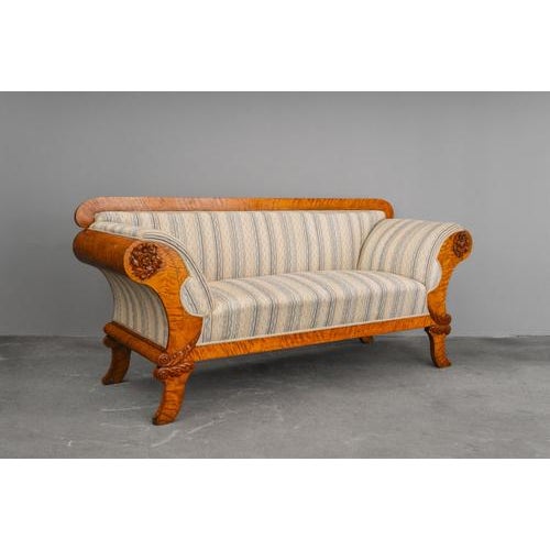Biedermeier Sofa, Early 19th Century For Sale - Image 3 of 18