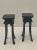 Carved Ebonized Maison Jansen Style Side Tables -A Pair For Sale - Image 13 of 13