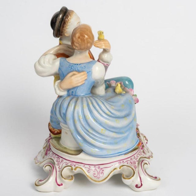 Ceramic 20th Century Porcelain Figurine Set For Sale - Image 7 of 10