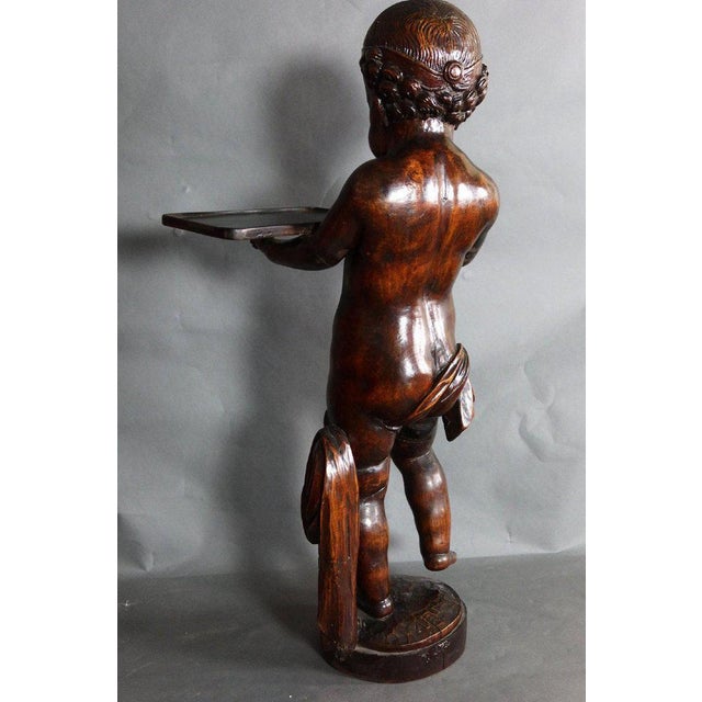 19th Century Child Servant Sculpture For Sale - Image 5 of 8