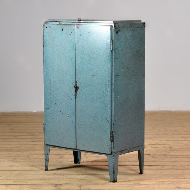Vintage Industrial Cabinet in Iron, 1970s For Sale - Image 16 of 16
