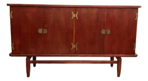 Rare Danish Mid-Century Oak Sideboard Attr. To Henning Kjaernulf