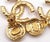 Chanel 1990s Chanel Vintage Gold Plated CC Textured Clip on Earrings, A Pair For Sale - Image 4 of 4