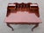Brown Vintage Mahogany Secretary/Writing Desk With Stool For Sale - Image 8 of 14