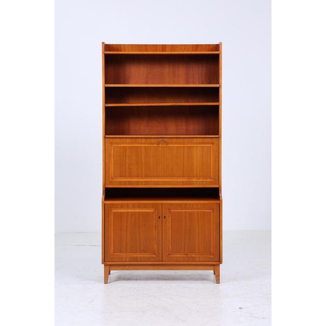 Product details beautiful vintage shelf from the 60s features * timeless design * 4 shelves * 1 key * 2 small & 3 larger...