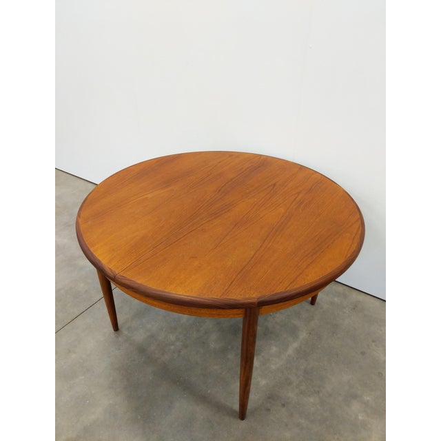 Mid-Century Modern Vintage Mid Century Modern Teak Extendable Dining Table Attributed to G Plan For Sale - Image 3 of 9
