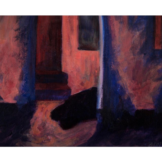 "Barbeque Study Ii" - Acrylic on Paper by Betsy J. Miller For Sale In Monterey, CA - Image 6 of 9