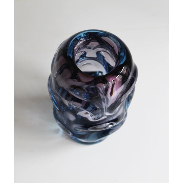 Red Core Series Pattern 5988 Flower Vase from Jan Beránek, 1960s For Sale - Image 4 of 9