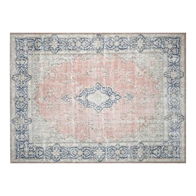 1950s Persian Kerman Rug For Sale