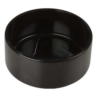 Black Marble Joie Fruit Bowl by Nina Magon For Sale