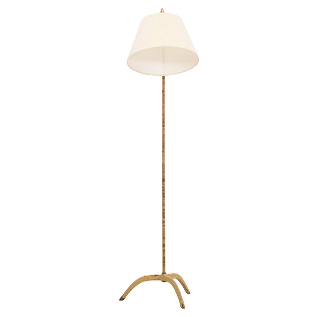 Model 9609 Floor Lamp by Paavo Tynell attributed to Taito Oy, 1940s For Sale