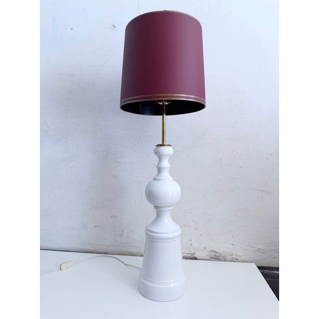 Mid-Century Ceramic Floor Lamp by Margrit Linck, 1960s For Sale - Image 4 of 13