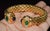 Vintage Fope Flex’it Natural 5.20ct Diamond Sapphire Emerald 18k Gold Open Cuff Bracelet For Sale - Image 4 of 14