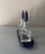 Nachtmann Crystal Sapphire Blue Perfume Decanter Set With Tray & Box MCM Vintage For Sale - Image 10 of 10