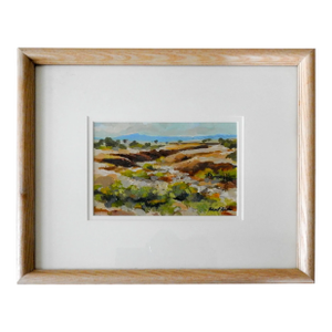Late 20th Century Impressionist Landscape Painting