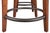 2010s Set of 4 Swaim Griswold Transitional Swivel Bar Stools in Cowtan & Tout Fabric For Sale - Image 5 of 7