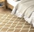 5x8 Iris Moroccan Brown Trellis Modern Flatweave Wool Carpet Rug For Sale In New York - Image 6 of 6