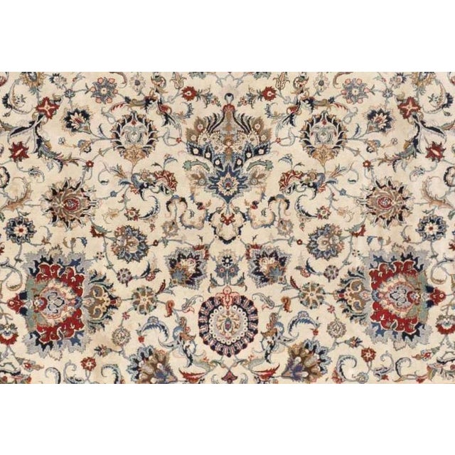 Traditional Mid 20th Century Signed Palatial Persian Rug. 14'x 22'8" For Sale - Image 3 of 5