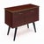 Mid-Century Modern Period Mid-Century Modern, French Bar Cabinet, 1950 For Sale - Image 3 of 9
