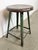 Industrial Green Workshop Stool, 1960s For Sale - Image 10 of 16