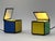 Mid-Century Modern Early Pentacolore Cuboluce Table Lamps by Franco Bettonica & Mario Melocchi for Cini & Nils, 1972, Set of 2 For Sale - Image 3 of 18