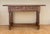 Brown Spanish Carved Console Table with Barley Twist Legs and Two Drawers, 1930s For Sale - Image 8 of 12