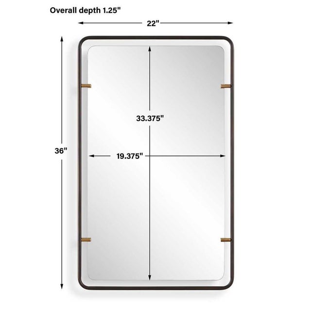 New Suspended Frame Mirror For Sale - Image 4 of 9