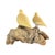 1970s Organic Modern Shorebird Sculpture on Burl Wood Base For Sale - Image 4 of 6