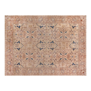 Antique Indian Bold Handmade Wool Rug
