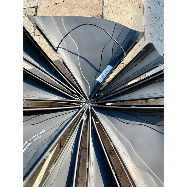 Monumental Copper and Stone Wall Sculpture by Kurt Ruby For Sale - Image 12 of 12