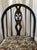 Wood Set of Four Vintage Oval Back Dining Chairs With Floral Cushion For Sale - Image 7 of 13
