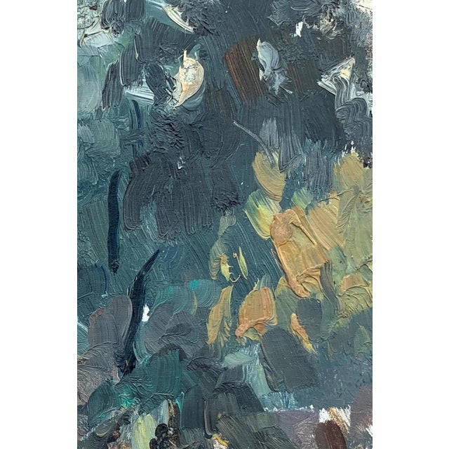 Realism Socialist Realism Oil Painting, Ukrainian Artist Sokolovsky, 1960s 24-16 For Sale - Image 3 of 6