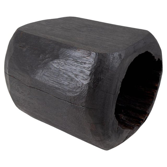 Rustic Side Table by Logniture For Sale - Image 16 of 16